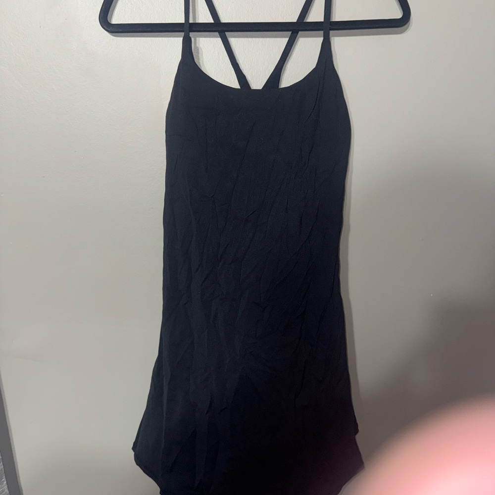 Black Strappy Dress